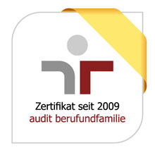 Logo des Audits "berufundfamilie"
